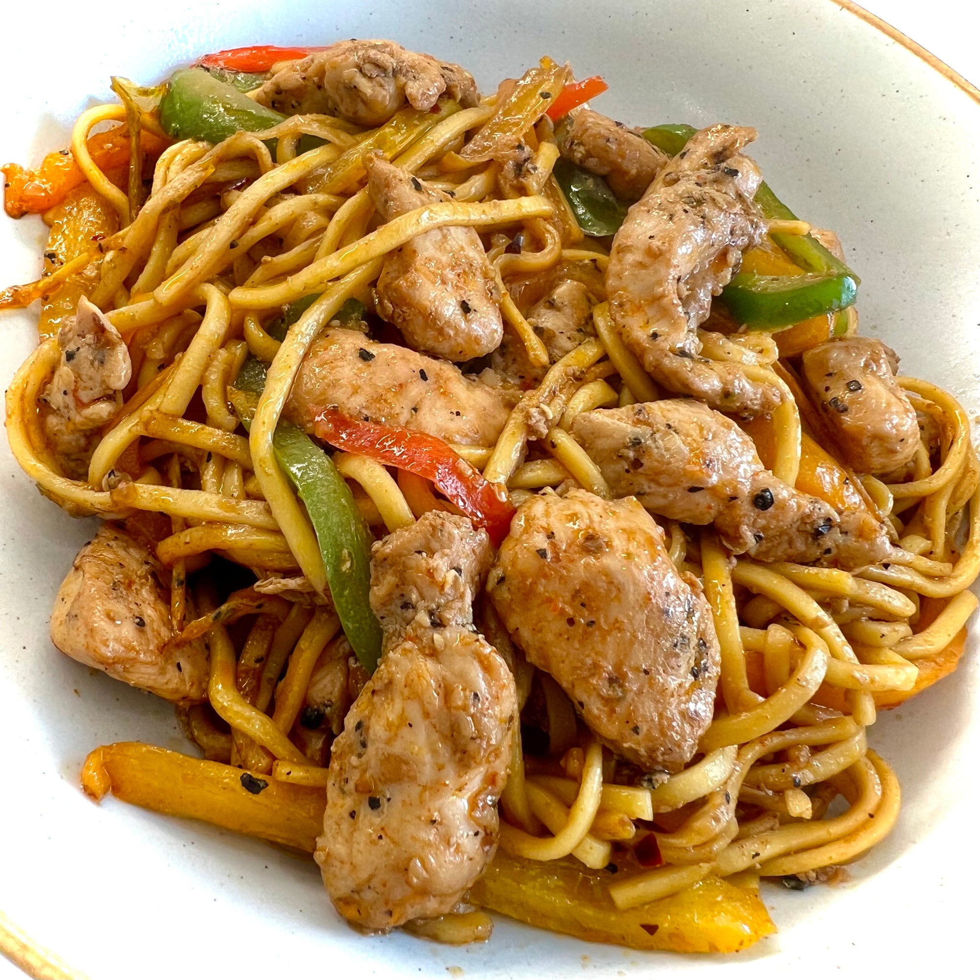 Black Garlic Chicken Stir-Fry