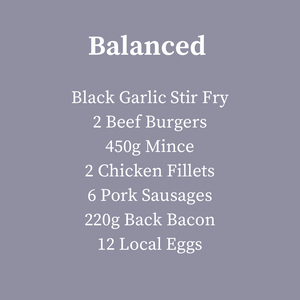 Balanced (maintain weight)