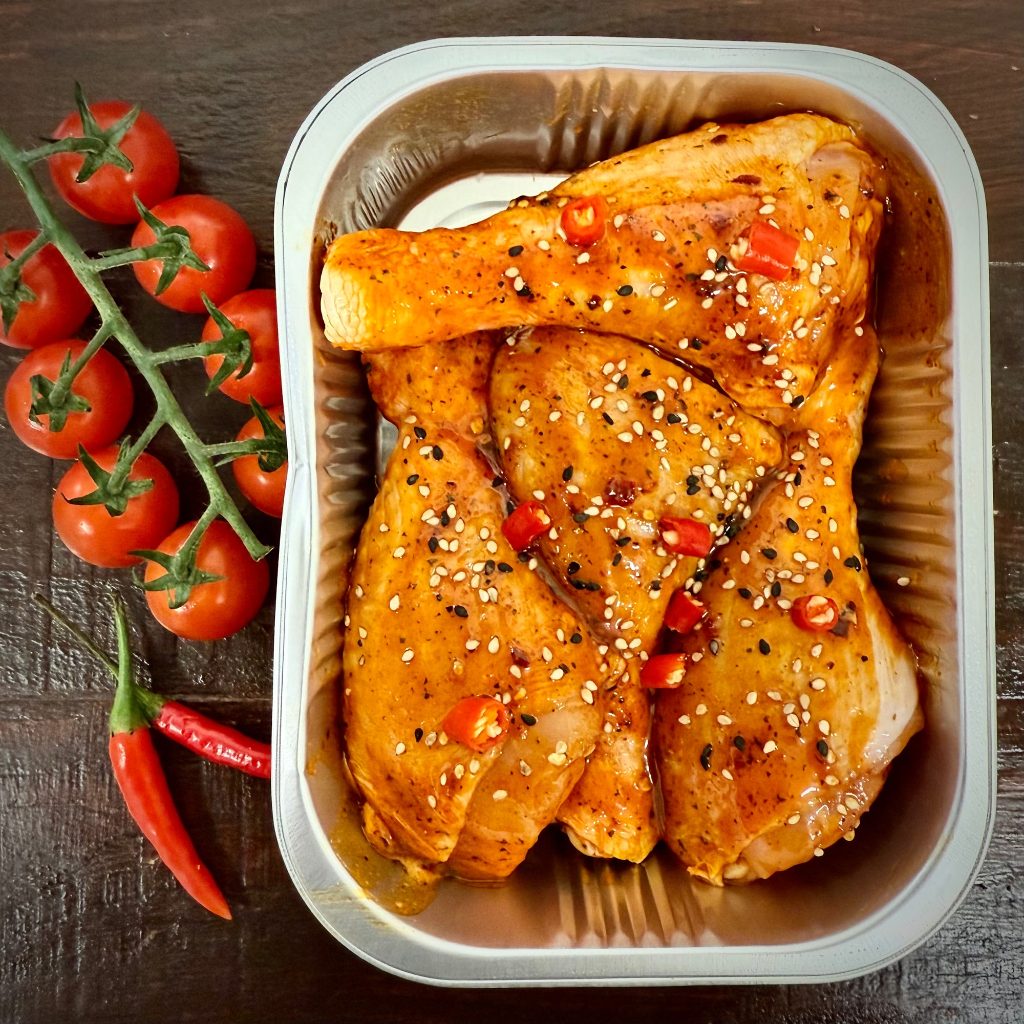 Chicken Drumsticks Lemon, Chilli & Ginger