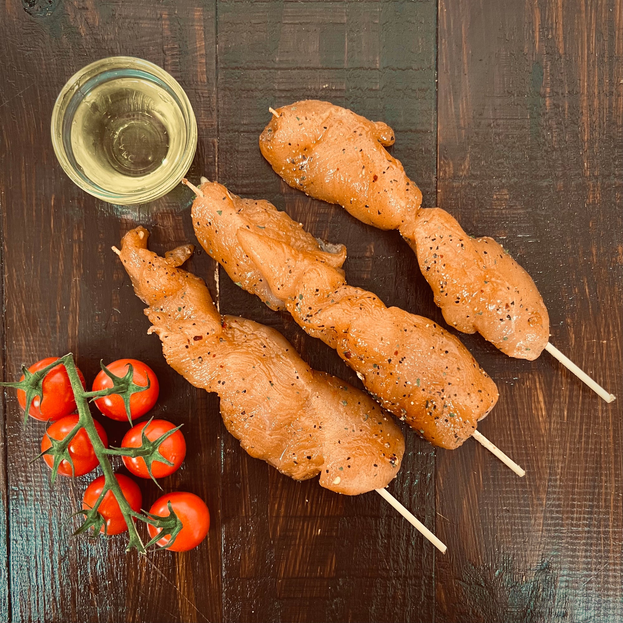 Salt & Pepper Chicken Skewers