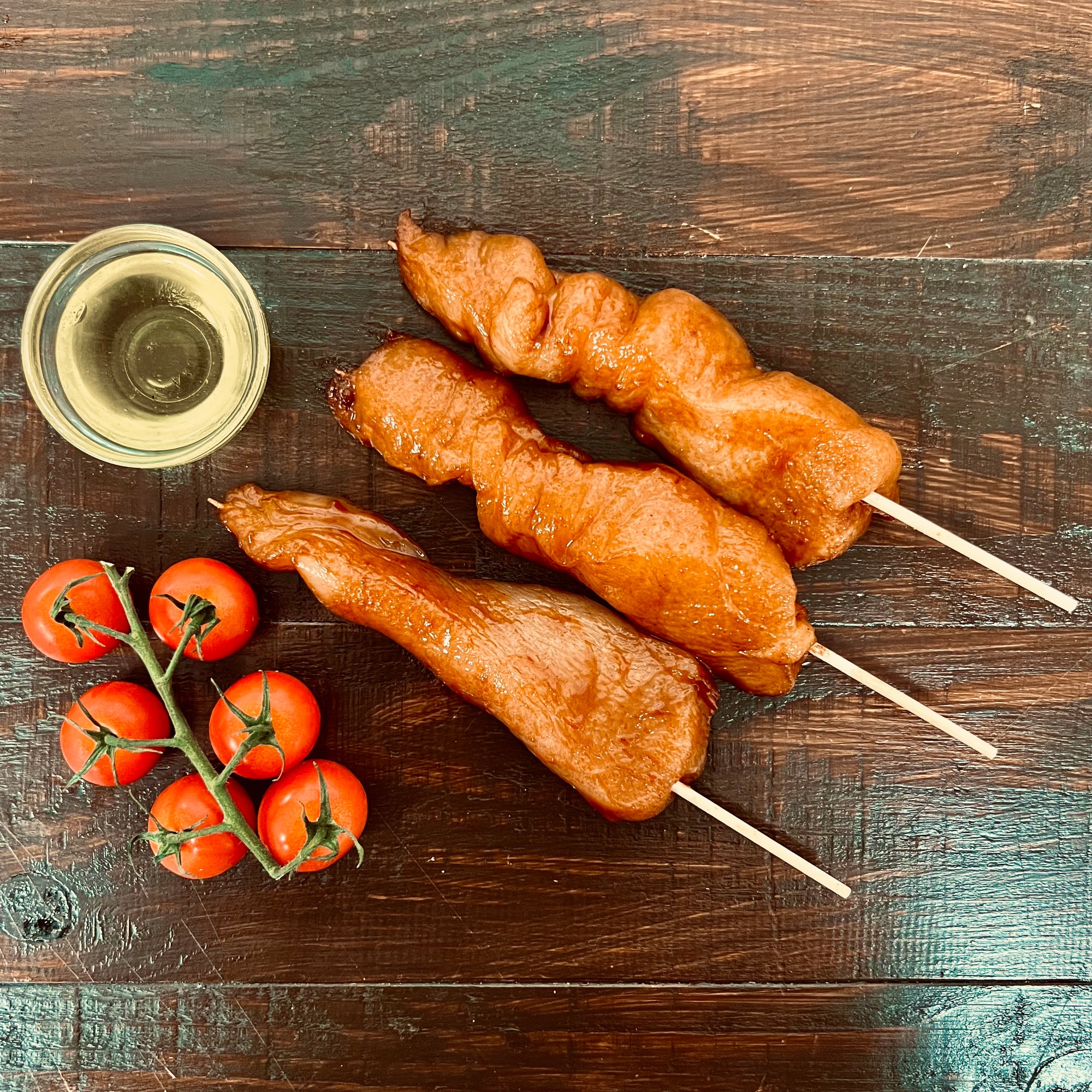 Barbeque Chicken Skewers