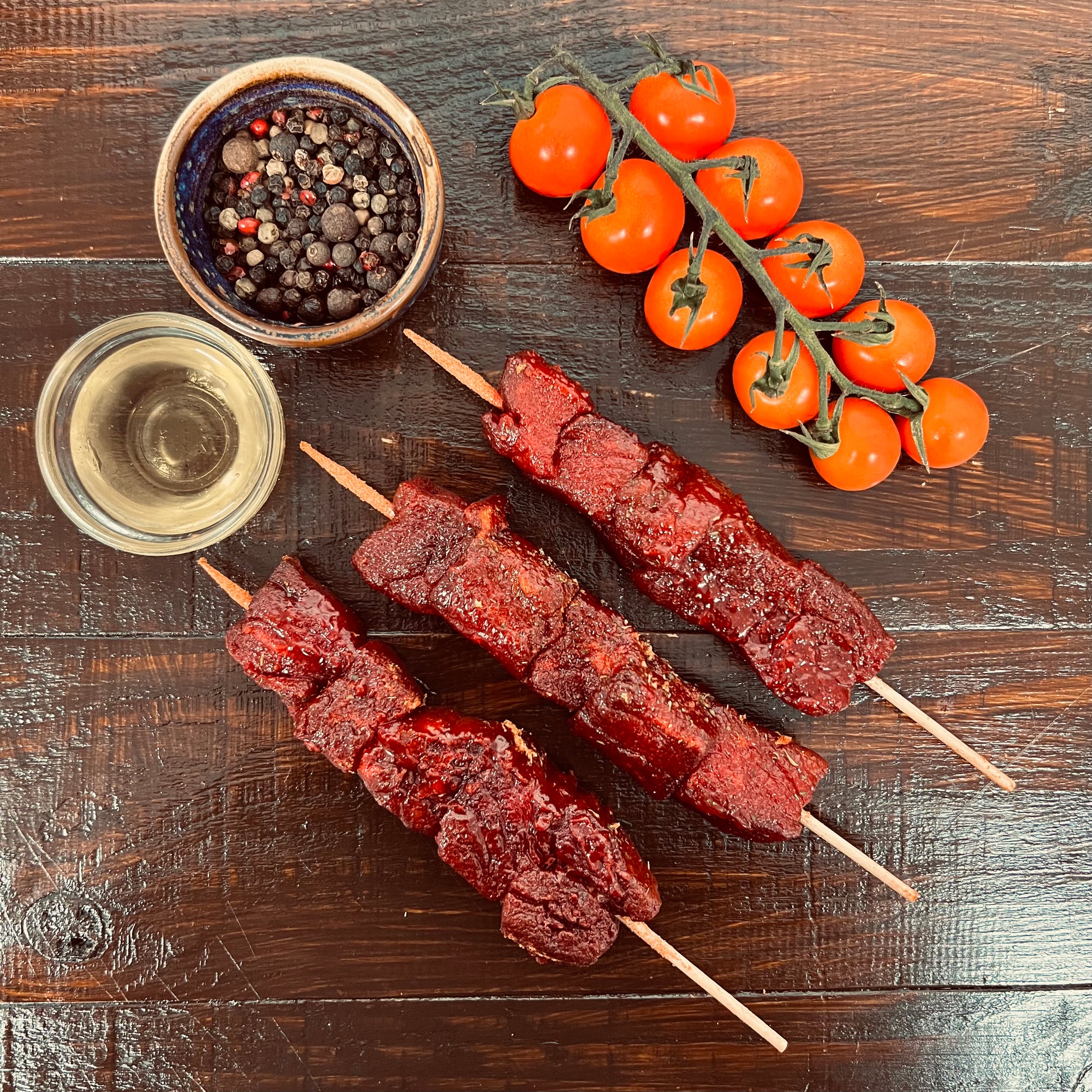 Hot & Spicy Beef Steak Skewers